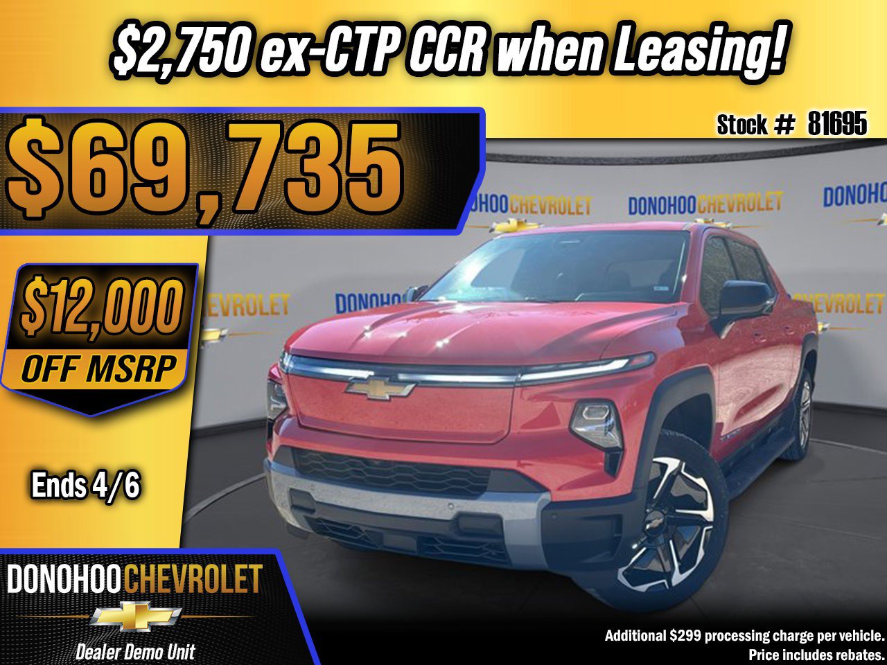 New 2026 Chevrolet Silverado EV LT w/ Premium Package image 1