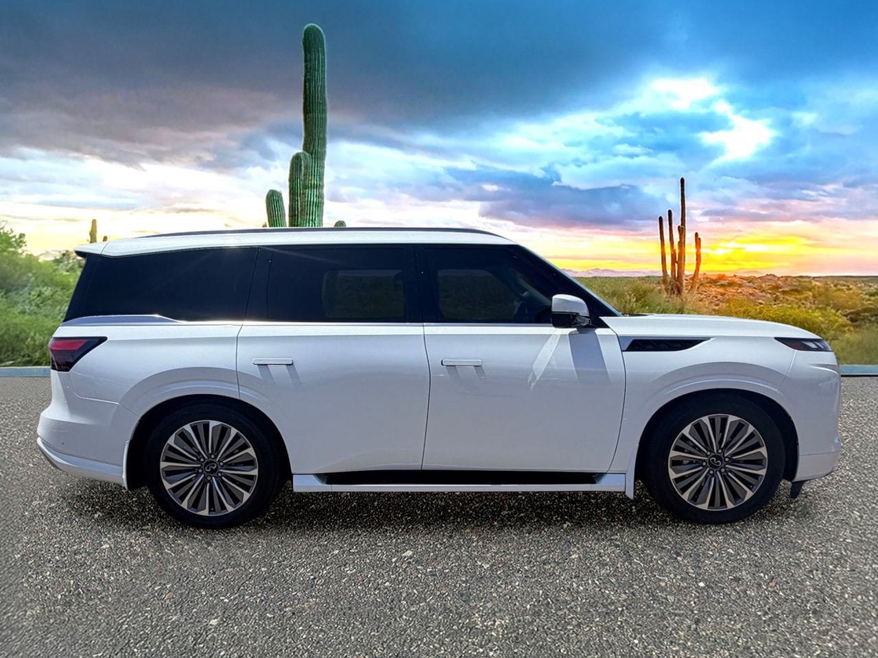 New 2027 INFINITI QX80 Luxe w/ Cargo Package AWD/4WD image 3