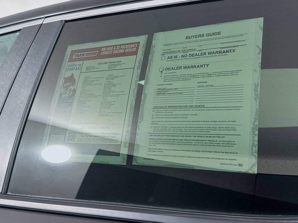 Used 2024 GMC Terrain SLE FWD image 13