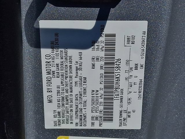 Used 2019 Ford Mustang Premium RWD image 23