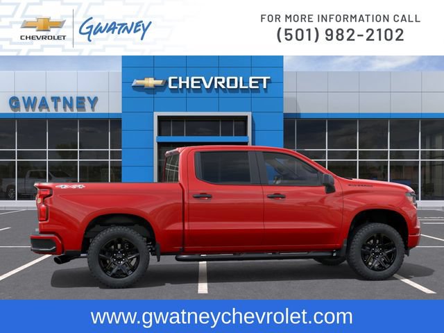 New 2026 Chevrolet Silverado 1500 Custom w/ Turbomax Blackout Package AWD/4WD image 5