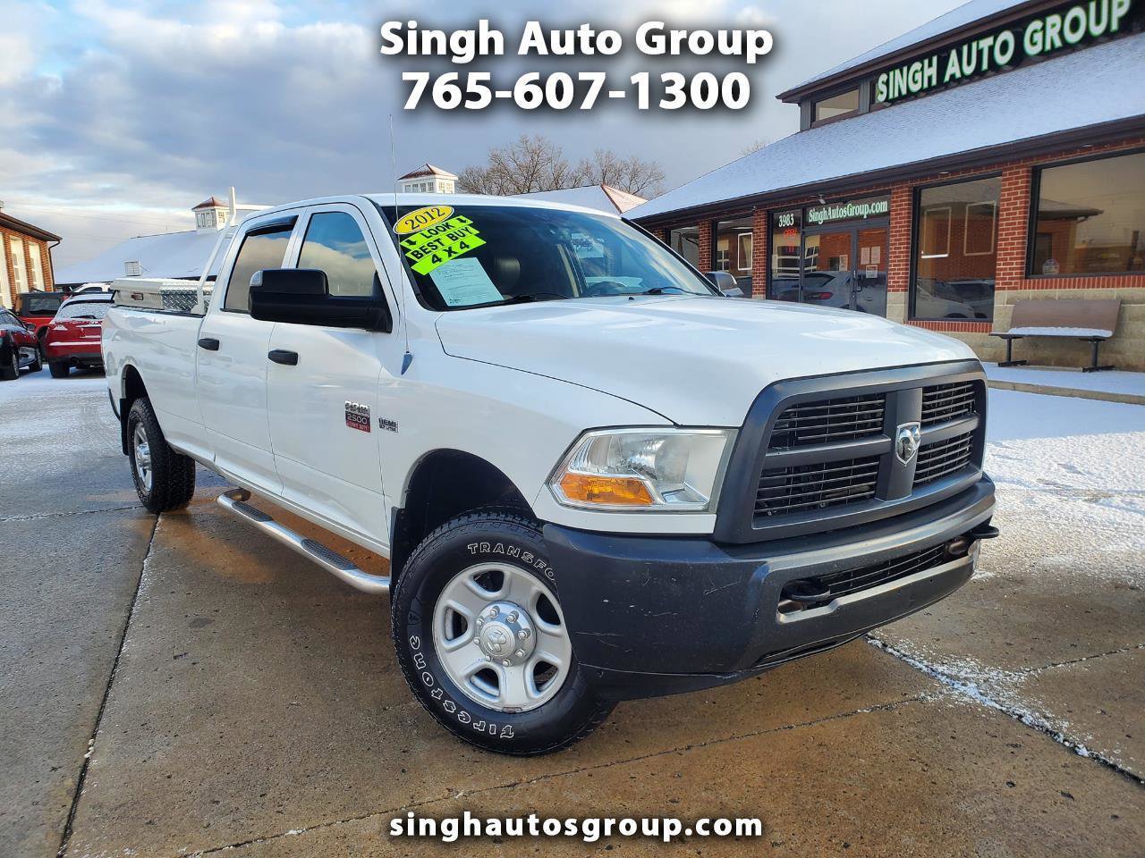 Used 2012 RAM 2500 ST w/ HD Snow Plow Prep Group image 1