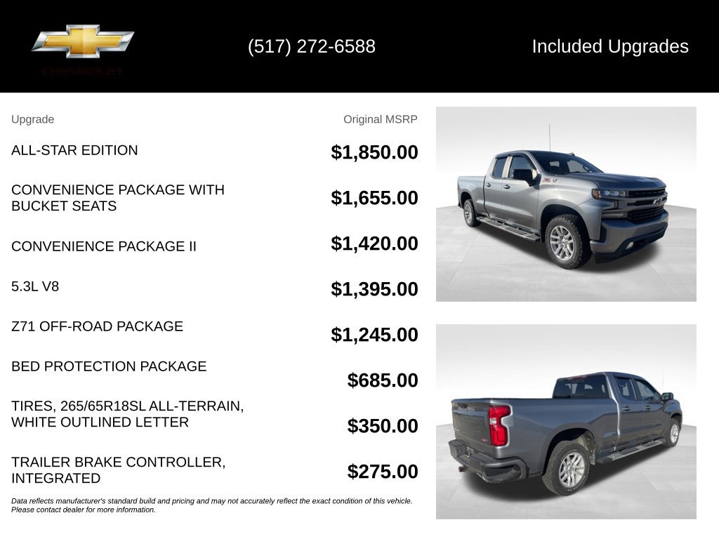 Used 2019 Chevrolet Silverado 1500 RST w/ All-Star Edition AWD/4WD image 5