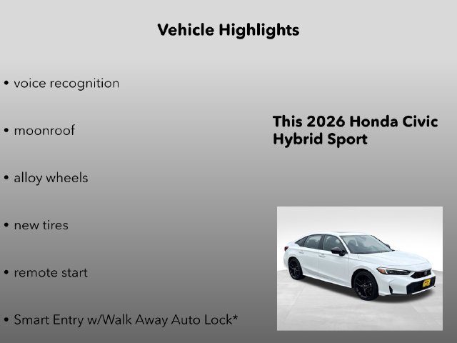 New 2026 Honda Civic Sport image 15