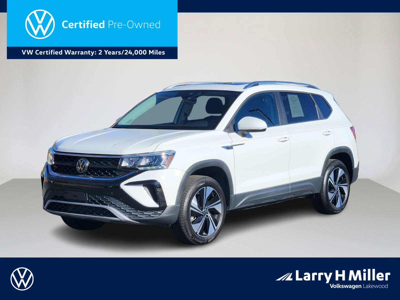 Certified 2023 Volkswagen Taos SE w/ Panoramic Sunroof Package