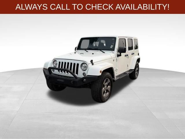 Used 2017 Jeep Wrangler Unlimited Sahara w/ Max Tow Package AWD/4WD image 3
