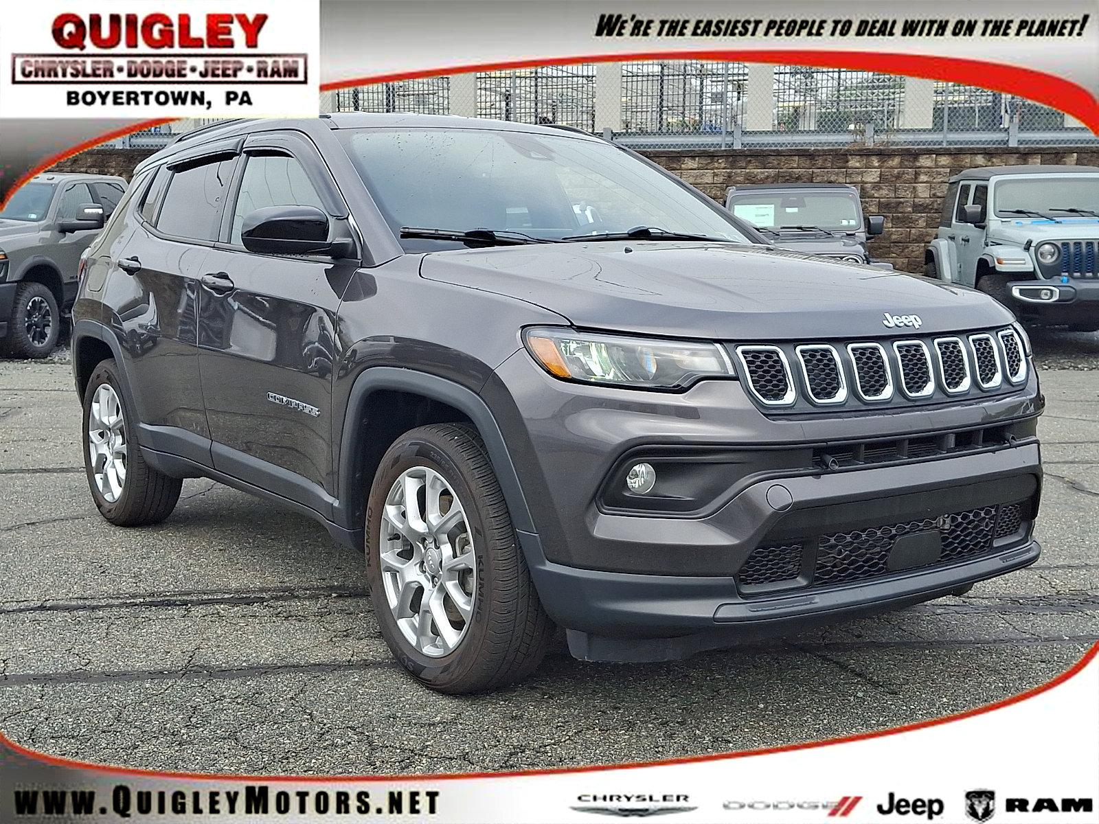 Used 2023 Jeep Compass Latitude AWD/4WD video 1