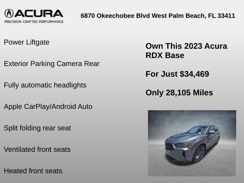 Used 2023 Acura RDX A-Spec FWD image 12