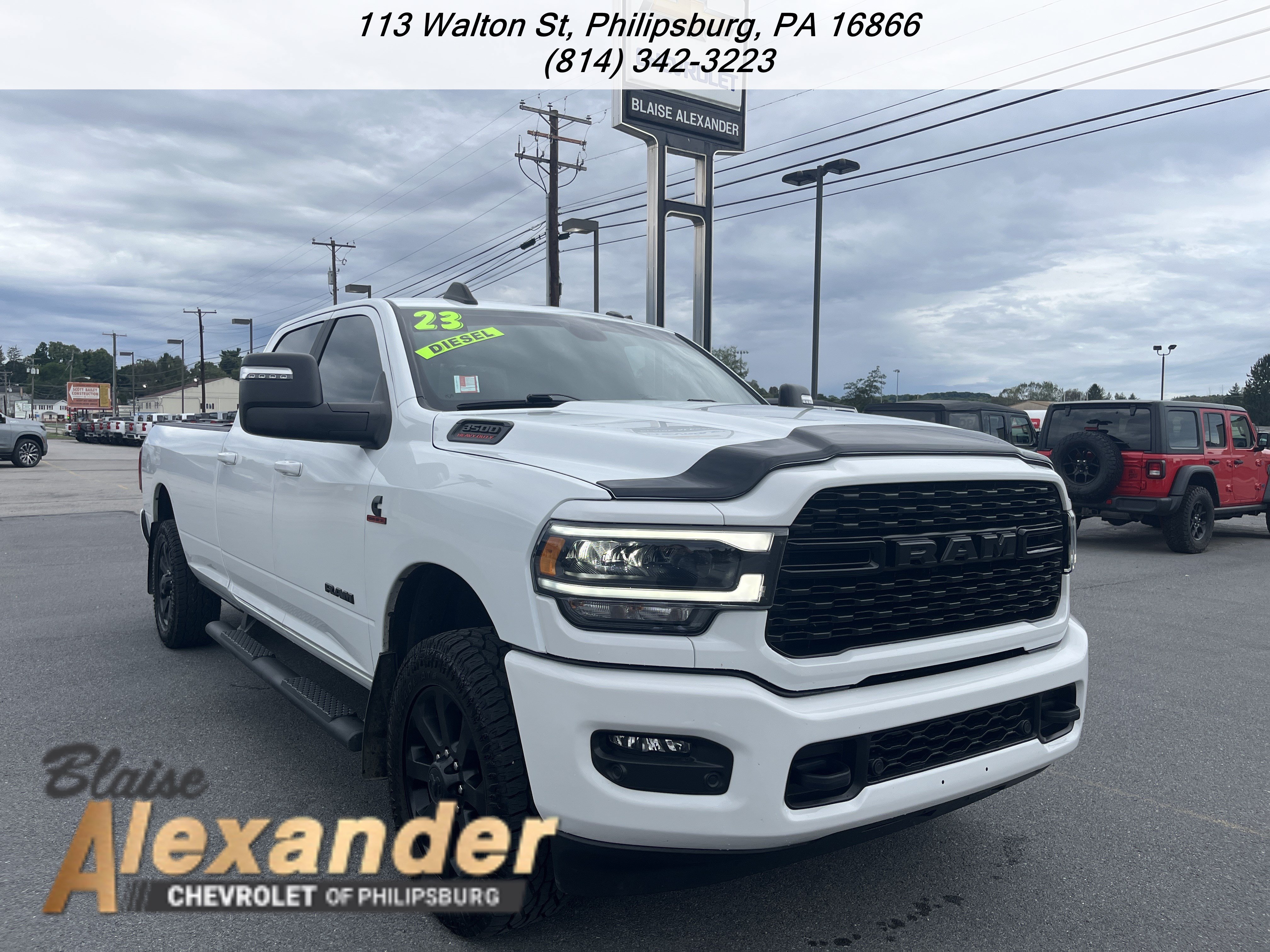 Used 2023 RAM 3500 Big Horn w/ Level B Equipment Group
