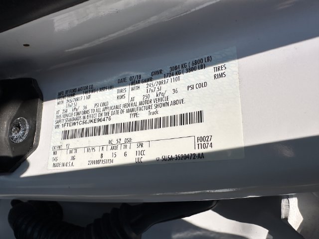 Used 2018 Ford F150 XL w/ Equipment Group 101A Mid RWD image 27