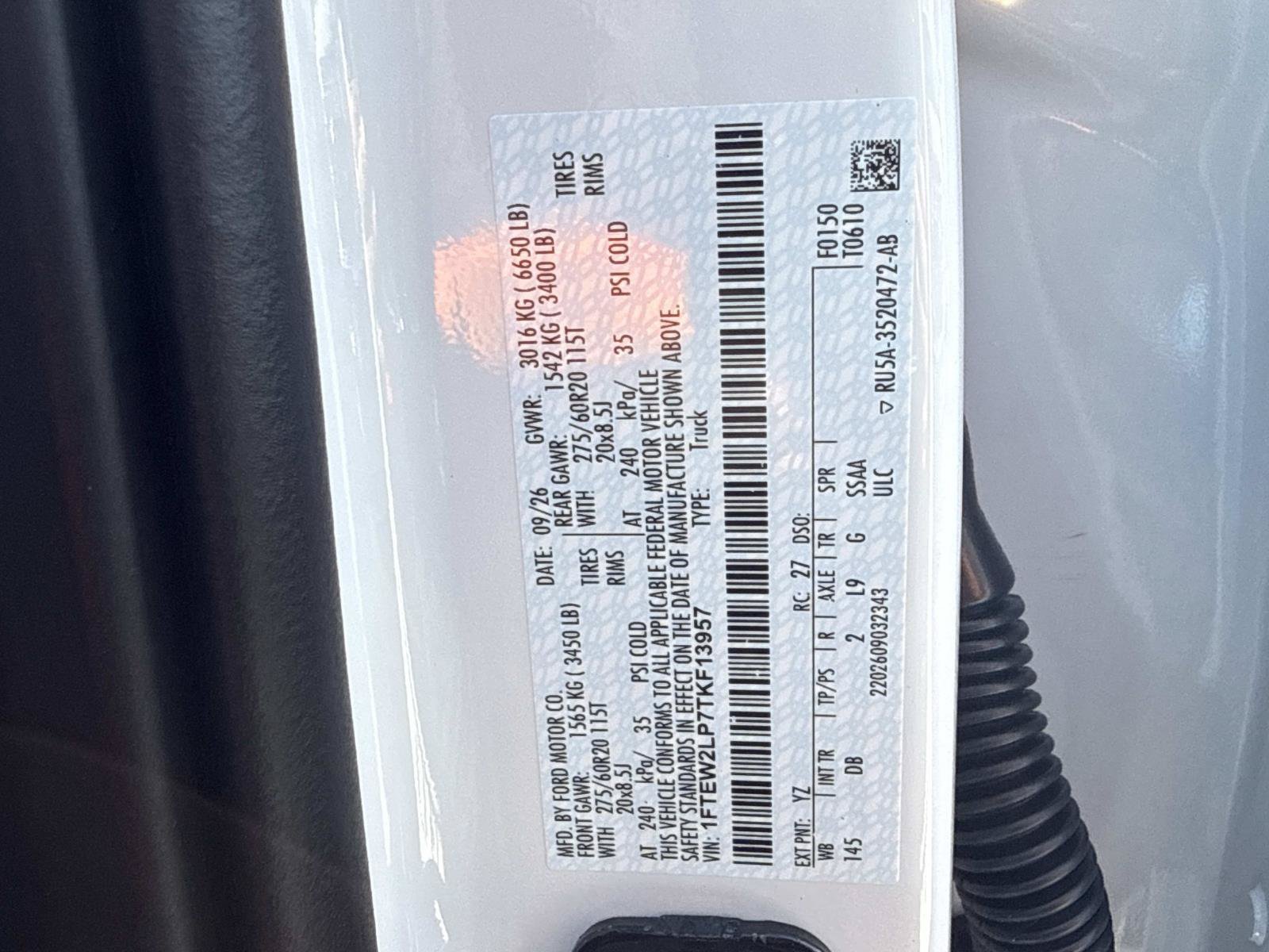 New 2026 Ford F150 STX w/ Equipment Group 200A AWD/4WD image 21