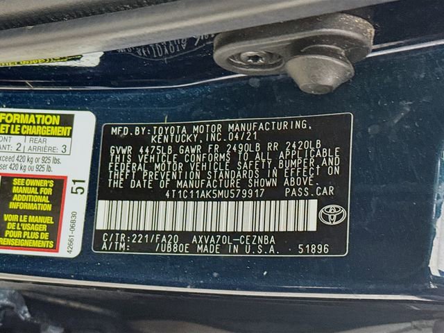 Used 2021 Toyota Camry LE image 33