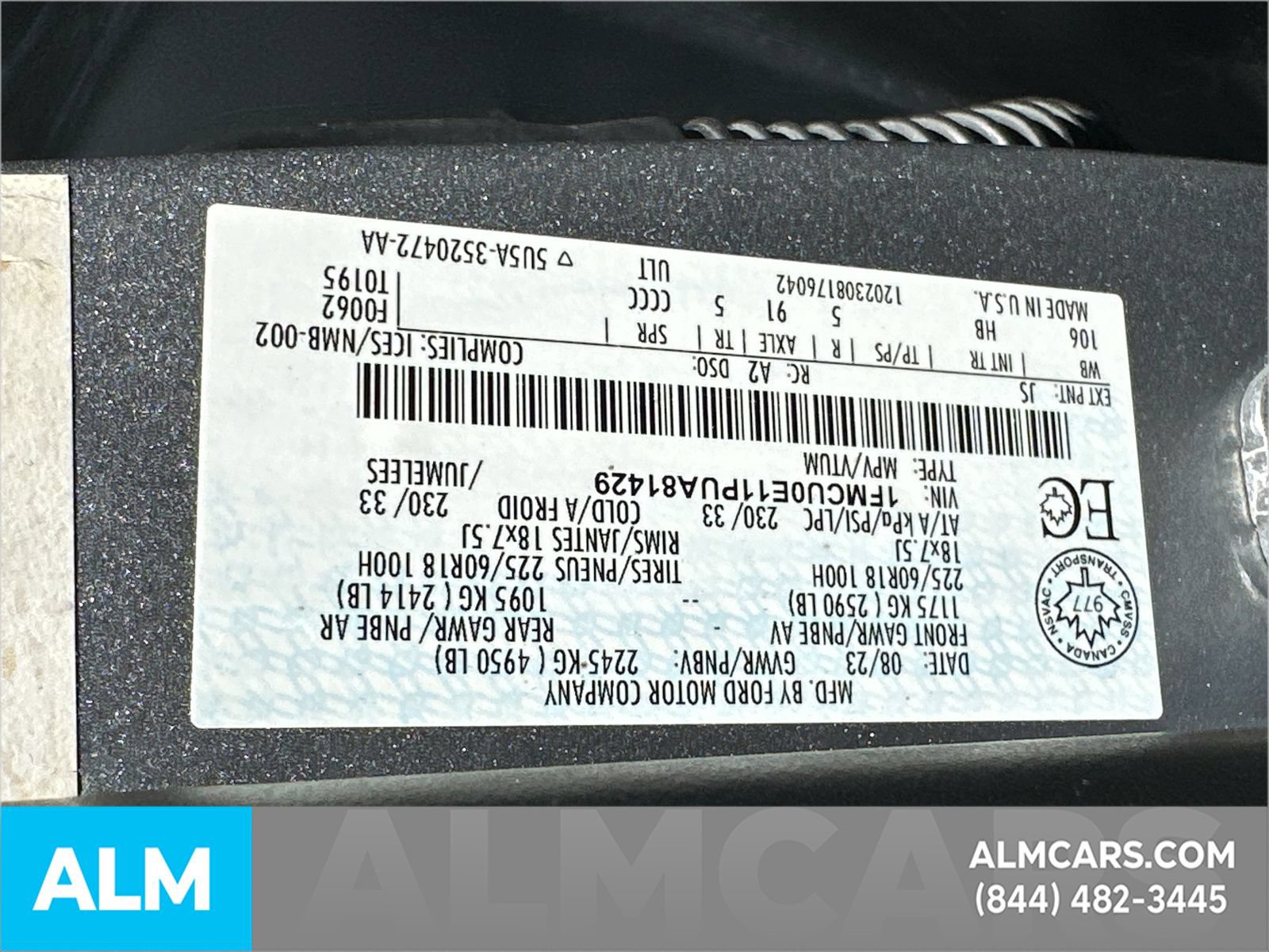 Certified 2023 Ford Escape SE FWD image 38