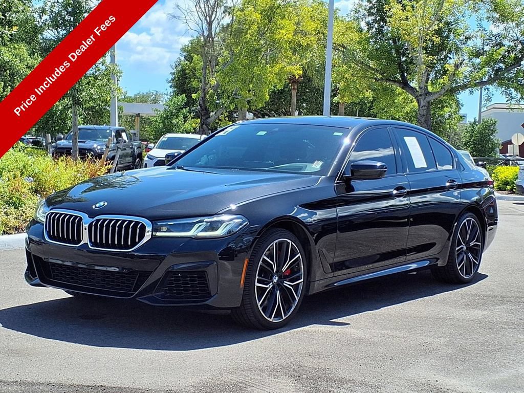 Used 2021 BMW 540i w/ Dynamic Handling Package RWD image 3
