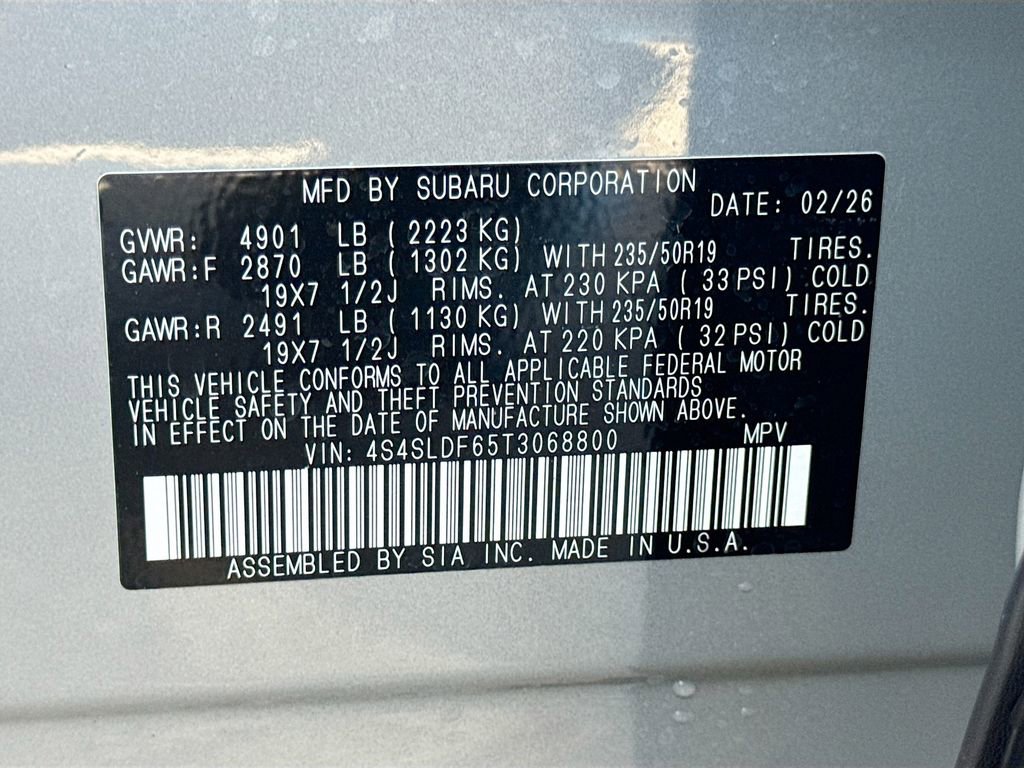 New 2026 Subaru Forester Sport AWD/4WD image 41