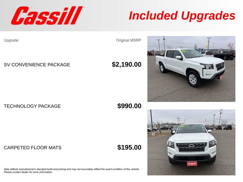 Used 2024 Nissan Frontier SV w/ SV Convenience Package image 38