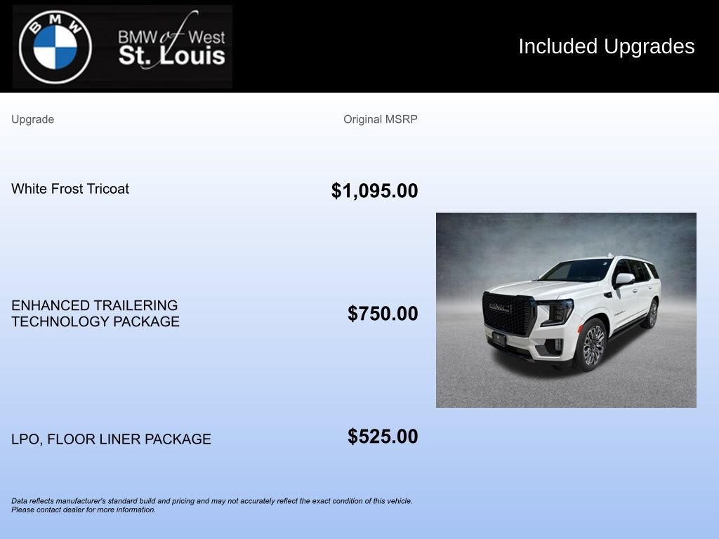 Used 2024 GMC Yukon Denali Ultimate AWD/4WD image 19