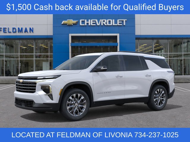 New 2026 Chevrolet Traverse LT w/ Sun and Wheel Package AWD/4WD image 2