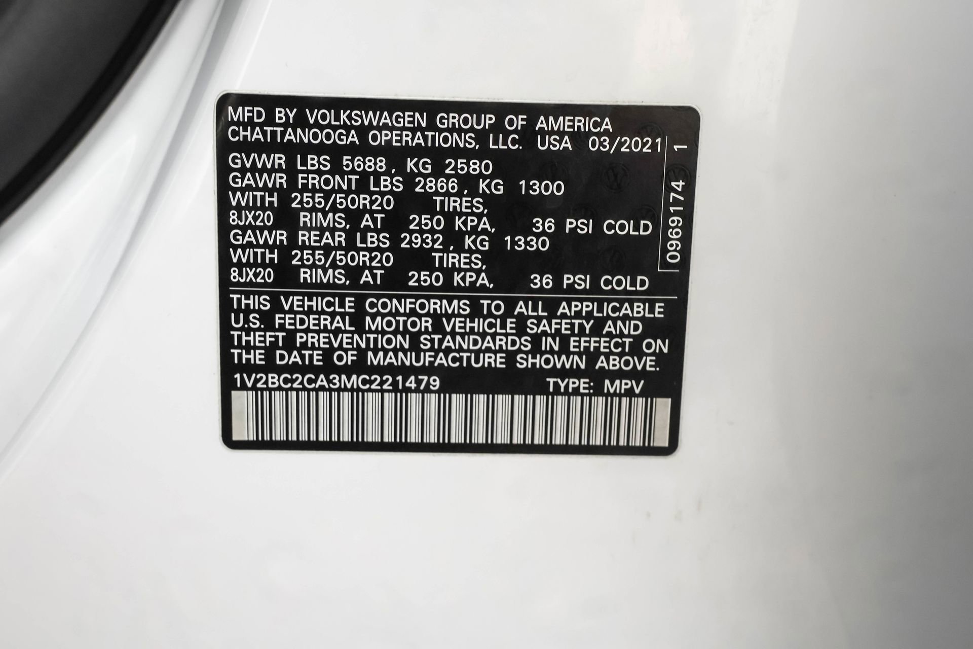 Used 2021 Volkswagen Atlas Cross Sport SEL image 49