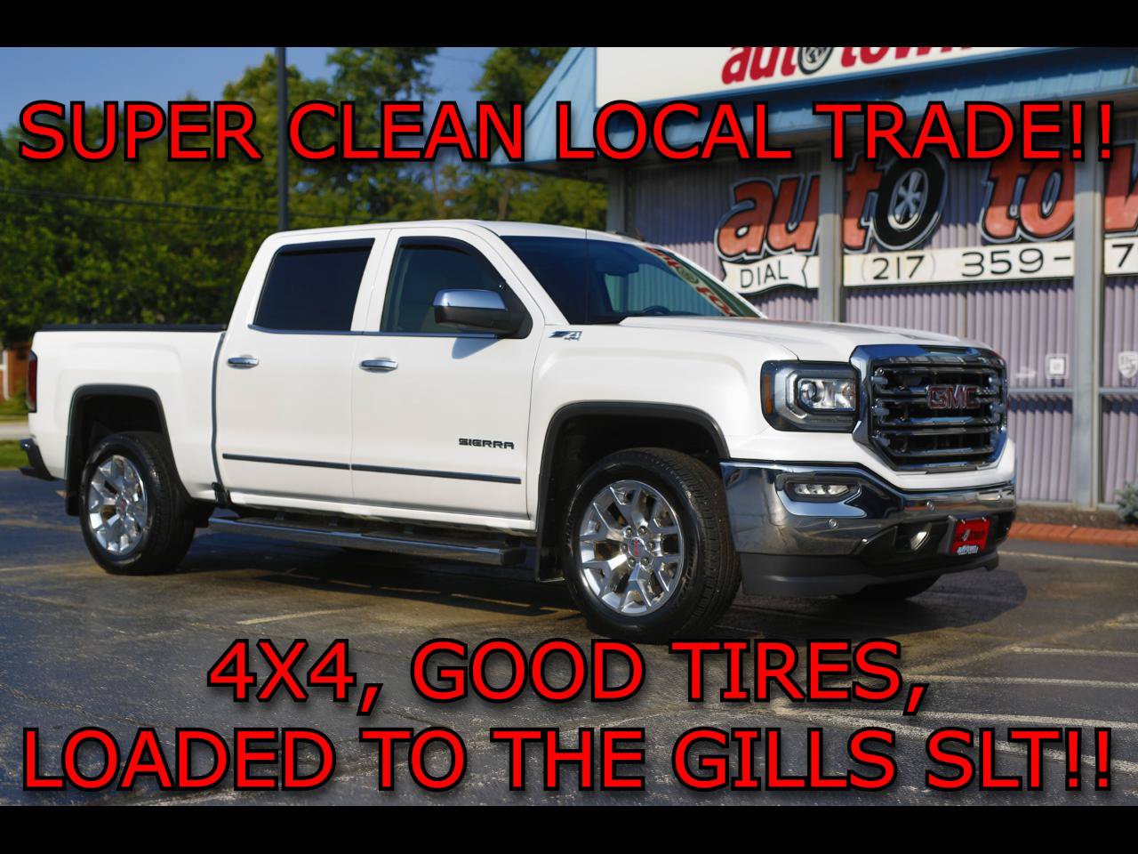 Used 2017 GMC Sierra 1500 SLT w/ SLT Premium Package AWD/4WD image 1