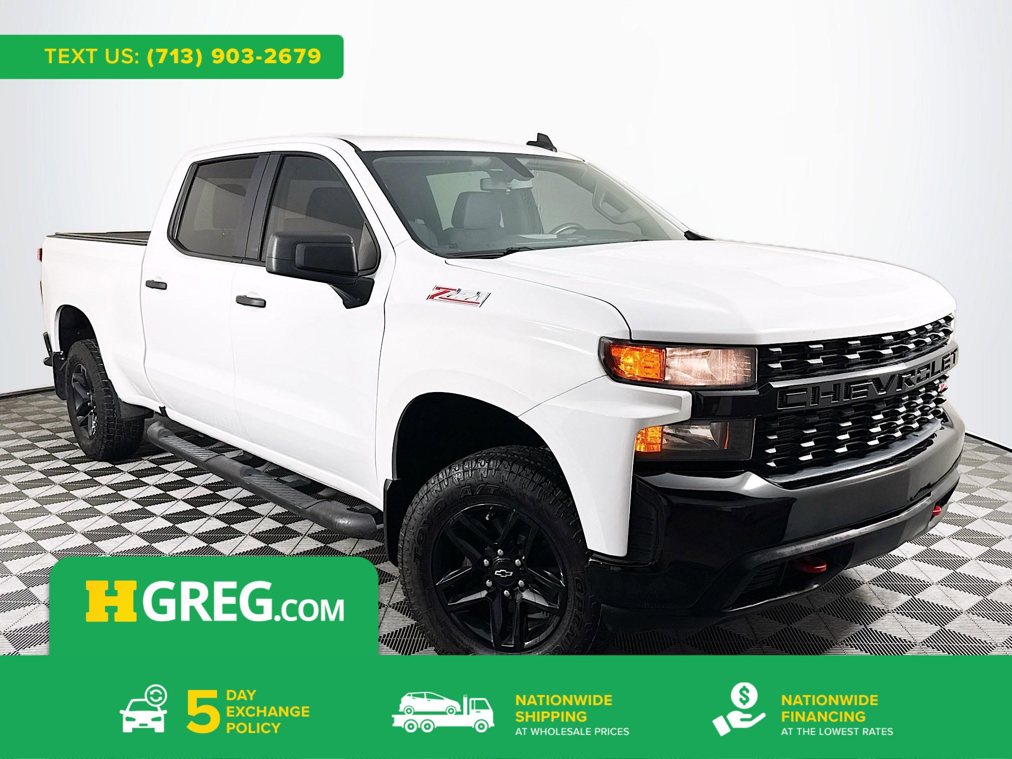 Used 2019 Chevrolet Silverado 1500 Custom Trail Boss image 1