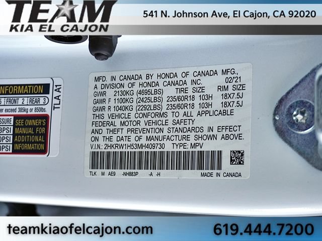 Used 2021 Honda CR-V EX image 32
