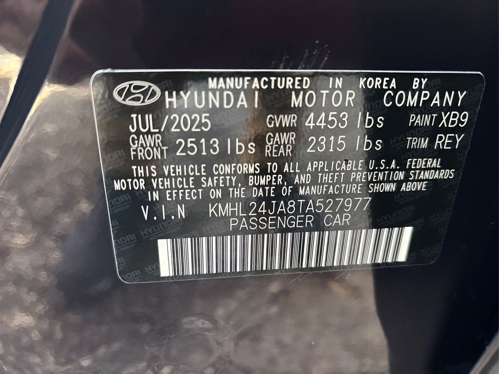 New 2026 Hyundai Sonata SE FWD image 16