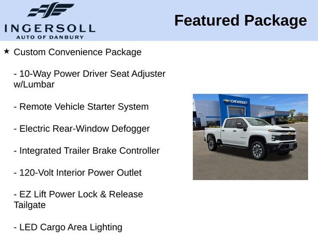 Used 2024 Chevrolet Silverado 2500 Custom w/ Custom Convenience Package AWD/4WD image 15