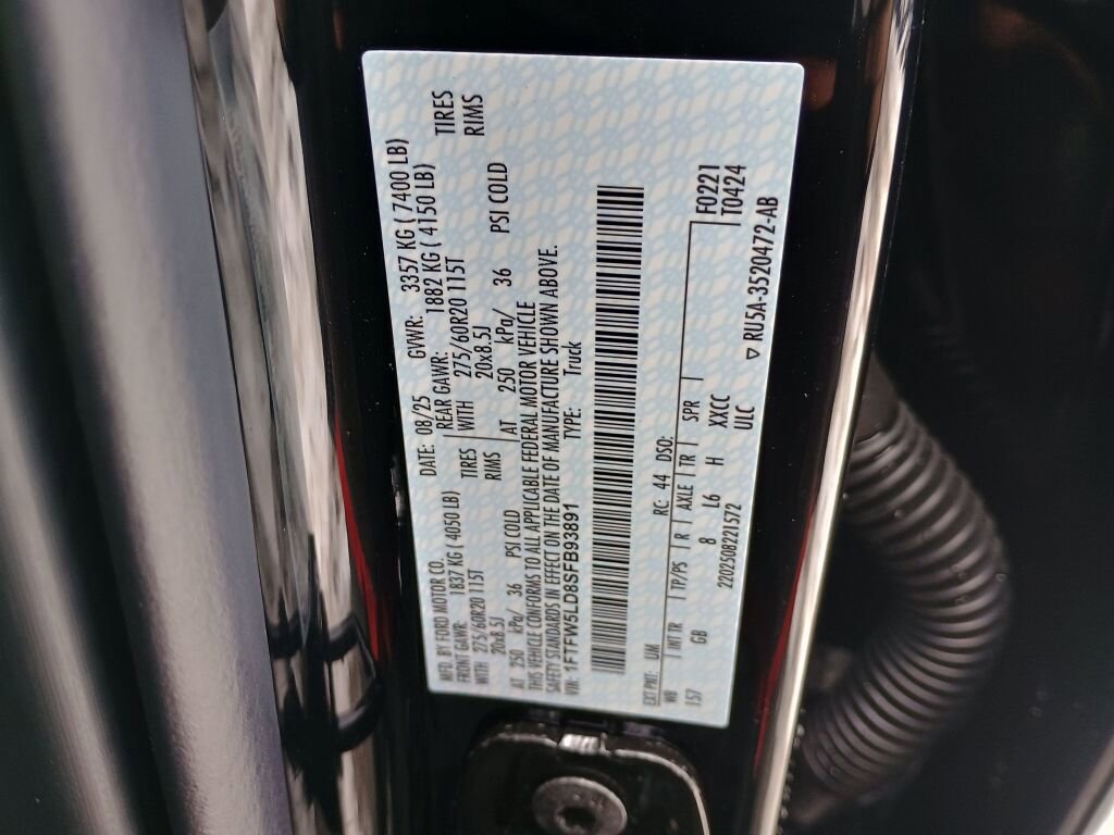 New 2025 Ford F150 Lariat w/ Equipment Group 502A High image 25