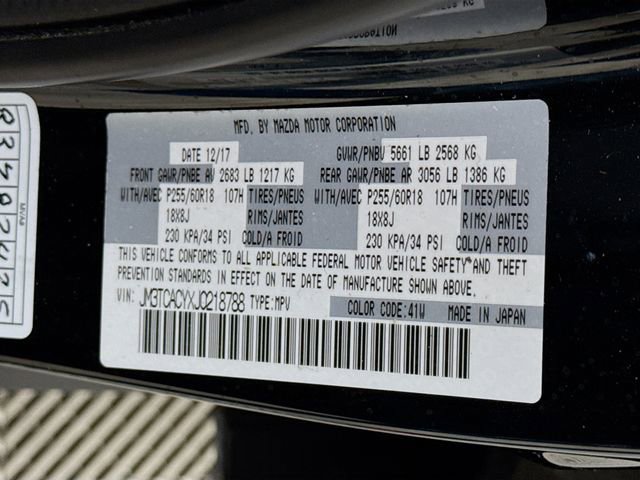 Used 2018 MAZDA CX-9 Touring image 30