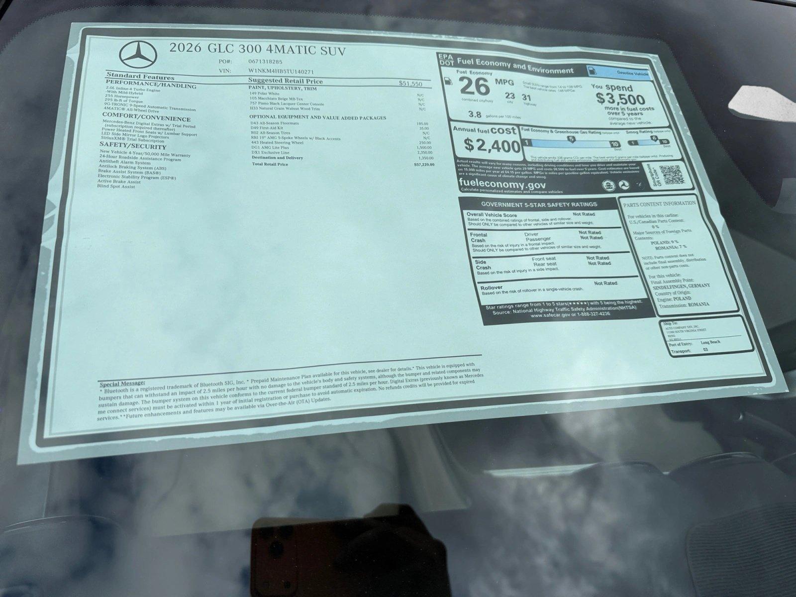 New 2026 Mercedes-Benz GLC 300 4MATIC image 19