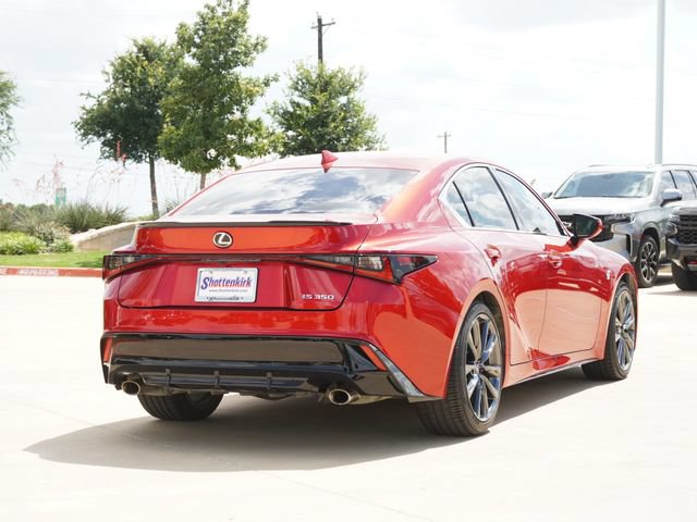 Used 2024 Lexus IS 350 F Sport w/ Memory Package RWD image 9