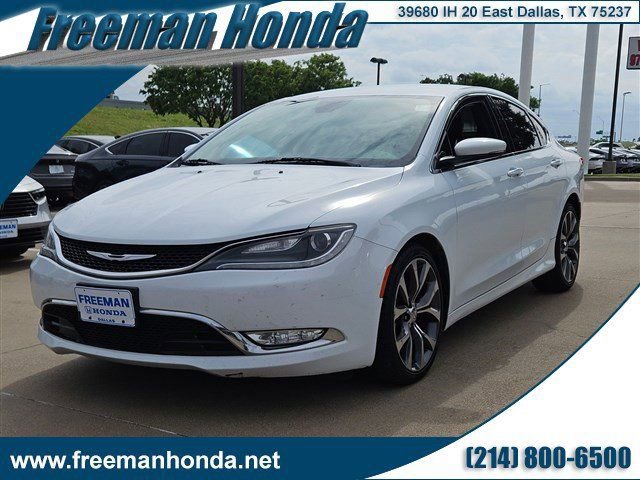 Used 2015 Chrysler 200 C w/ Navigation & Sound Group I FWD image 1