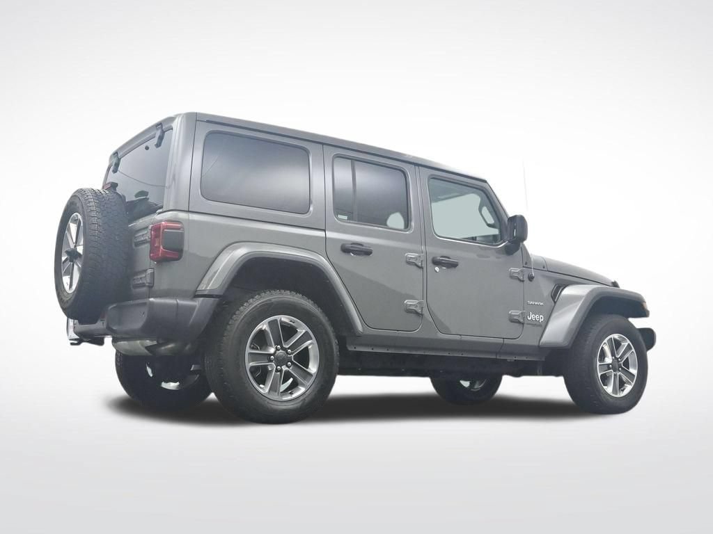 Used 2022 Jeep Wrangler Unlimited Sahara w/ LED Lighting Group AWD/4WD image 34