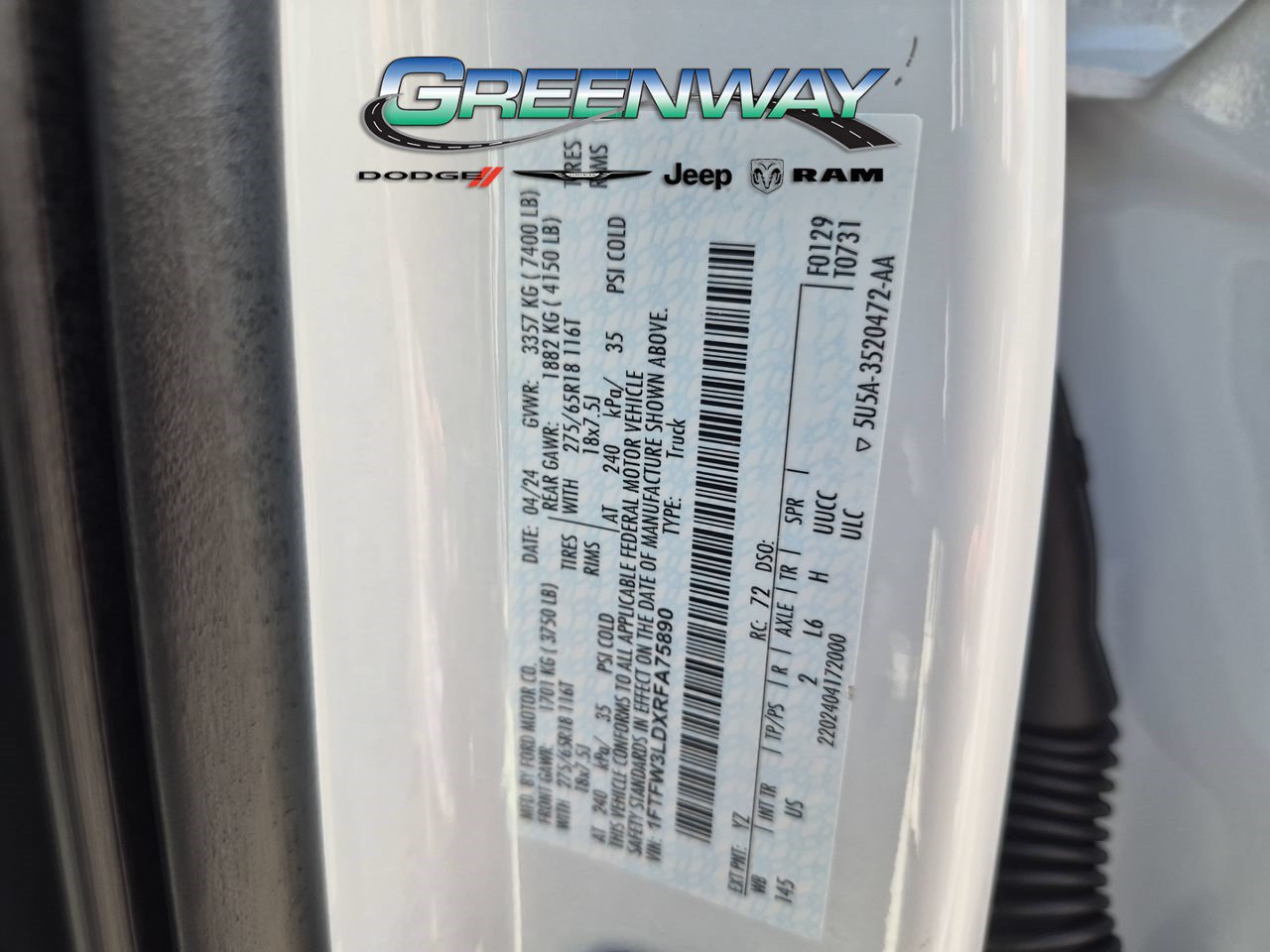 Used 2024 Ford F150 XLT w/ Mobile Office Package AWD/4WD image 27