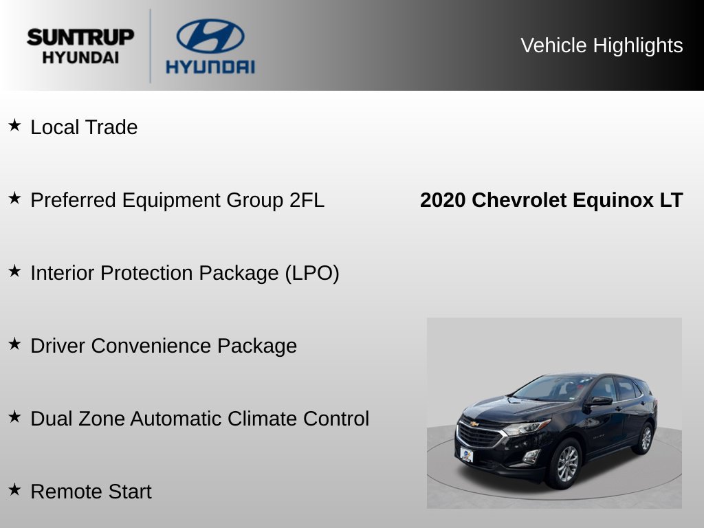 Used 2020 Chevrolet Equinox LT w/ Driver Convenience Package FWD image 8