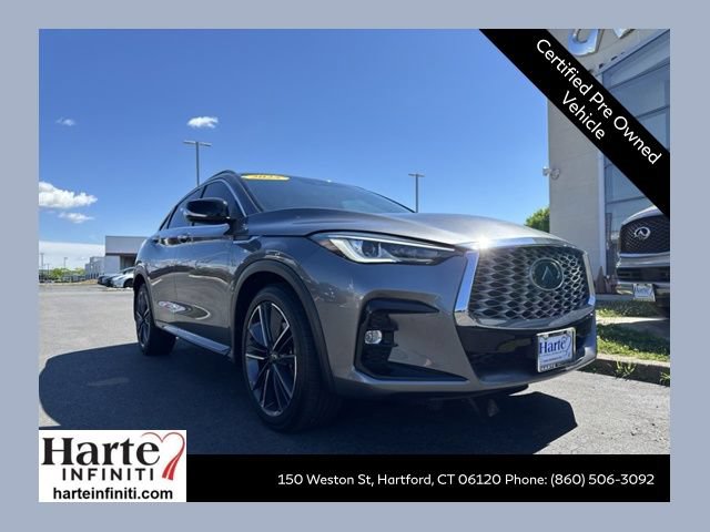 Certified 2025 INFINITI QX55 Luxe w/ Cargo Package