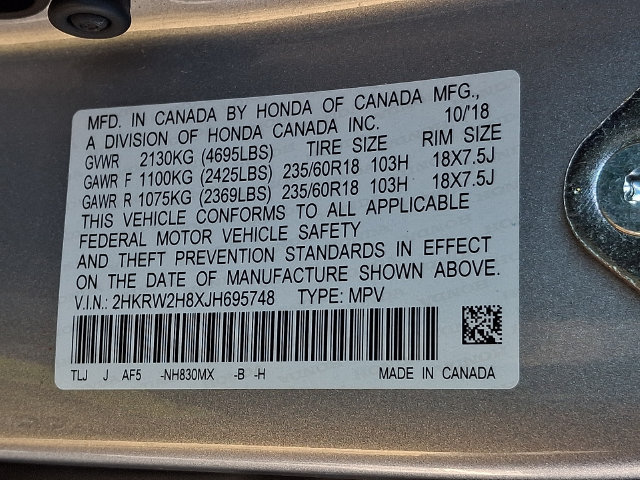 Used 2018 Honda CR-V EX-L image 45