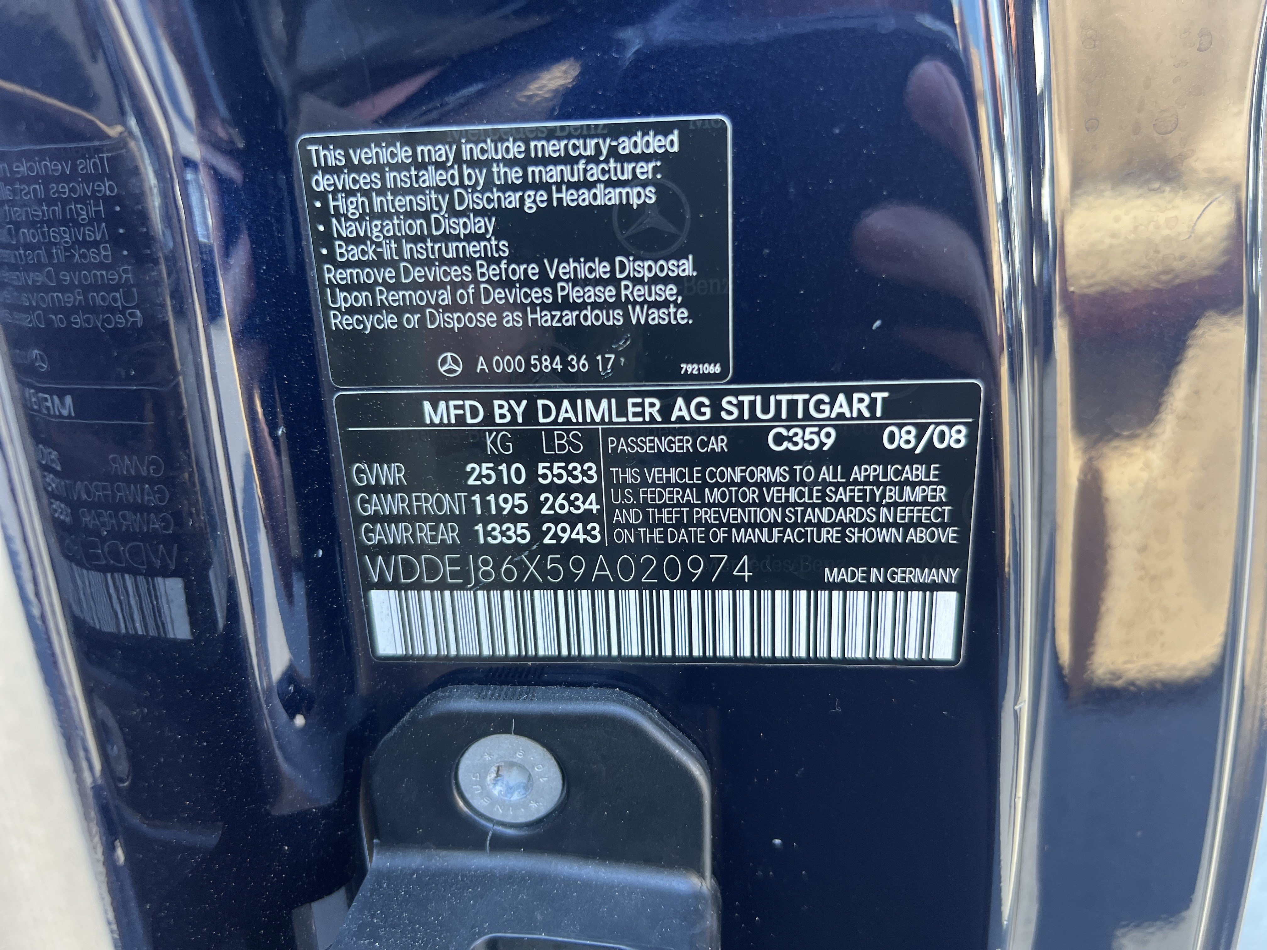 Used 2009 Mercedes-Benz CL 550 4MATIC image 37