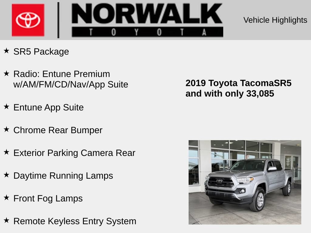 Certified 2019 Toyota Tacoma SR5 AWD/4WD image 10