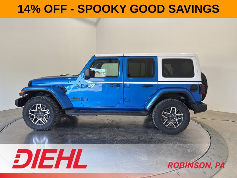 New 2026 Jeep Wrangler Unlimited Sahara w/ Whitecap Package AWD/4WD image 4