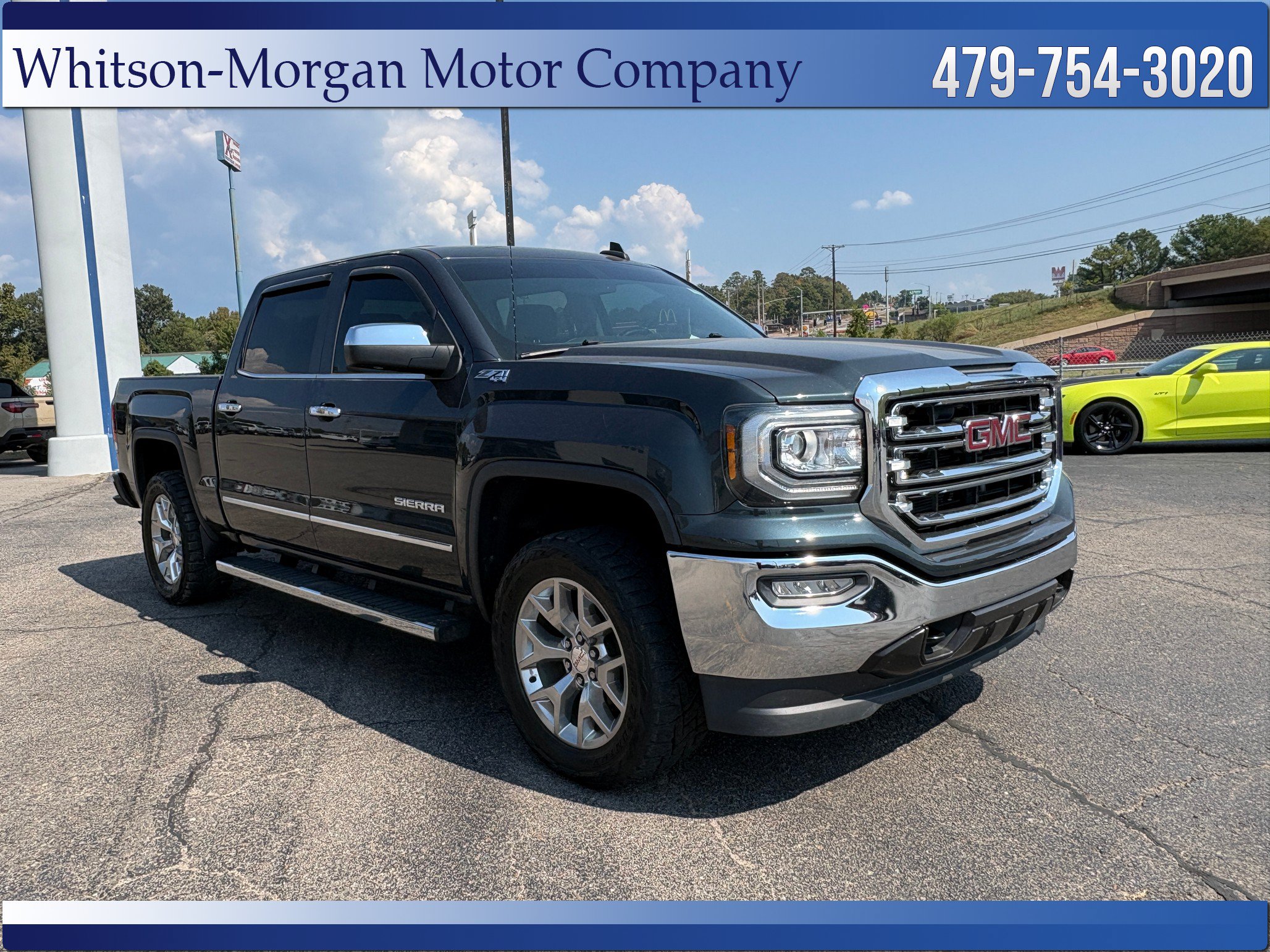 Used 2018 GMC Sierra 1500 SLT w/ SLT Premium Package AWD/4WD image 4