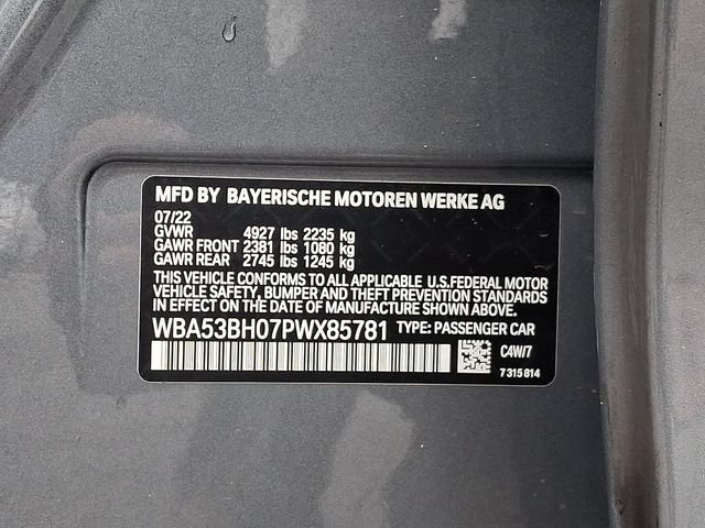 Used 2023 BMW 530i w/ Premium Package RWD image 31