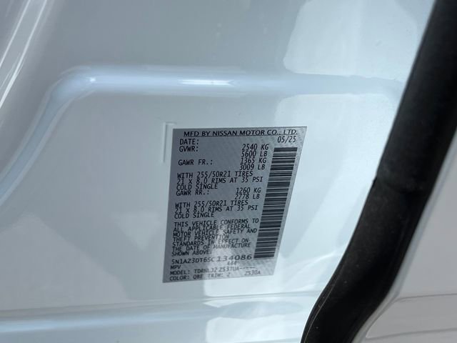 New 2025 Nissan Murano Platinum w/ Cargo Package image 31
