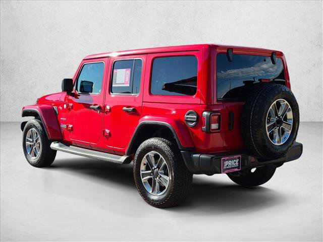 Used 2020 Jeep Wrangler Unlimited Sahara w/ Uconnect 4C Nav & Sound Group AWD/4WD image 7