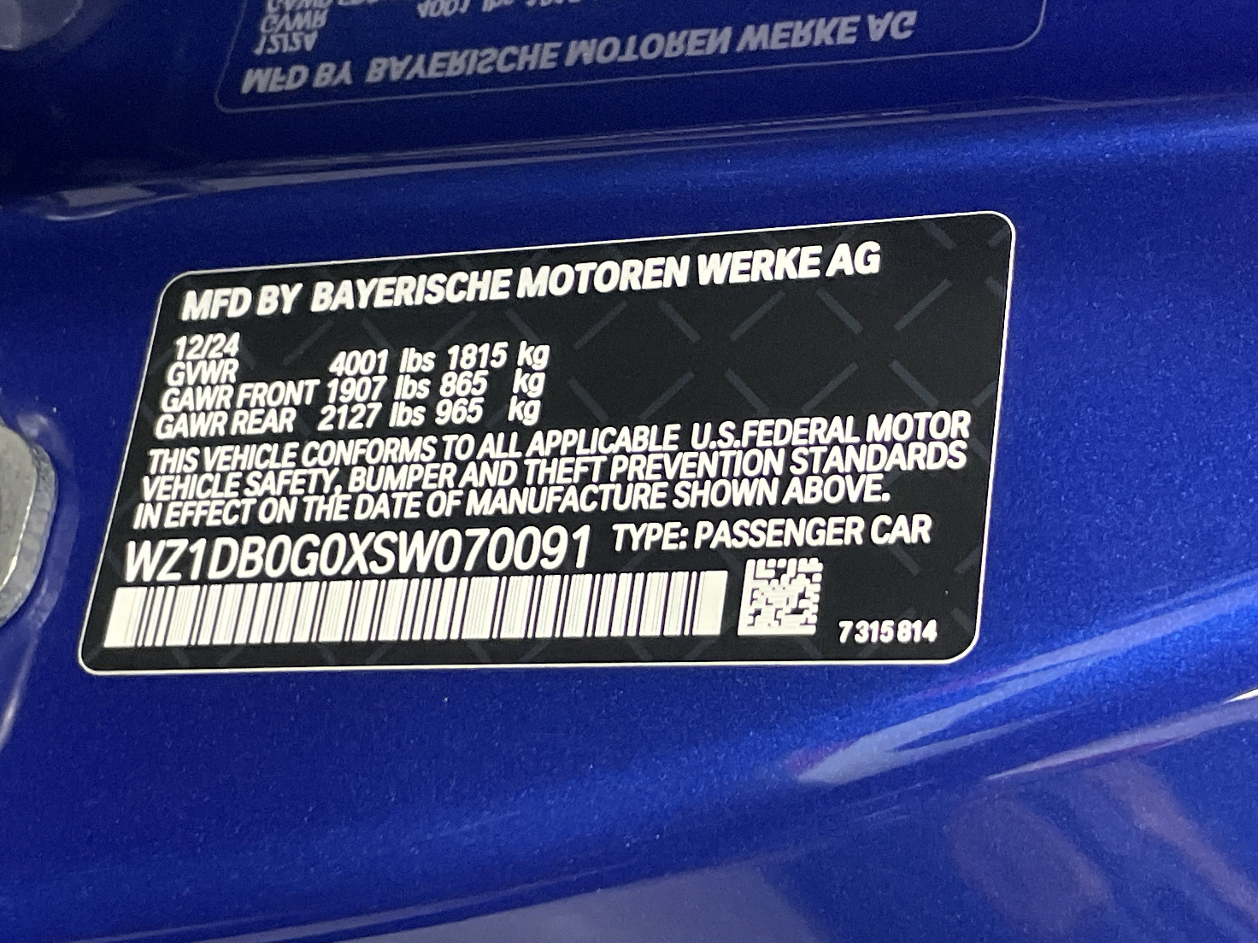 Certified 2025 Toyota Supra Premium image 36