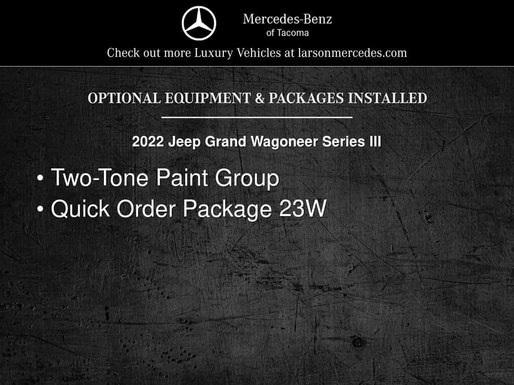 Used 2022 Jeep Grand Wagoneer Series III image 5