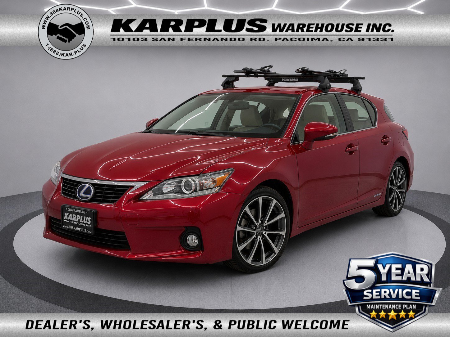 Used 2012 Lexus CT 200h Premium FWD image 1