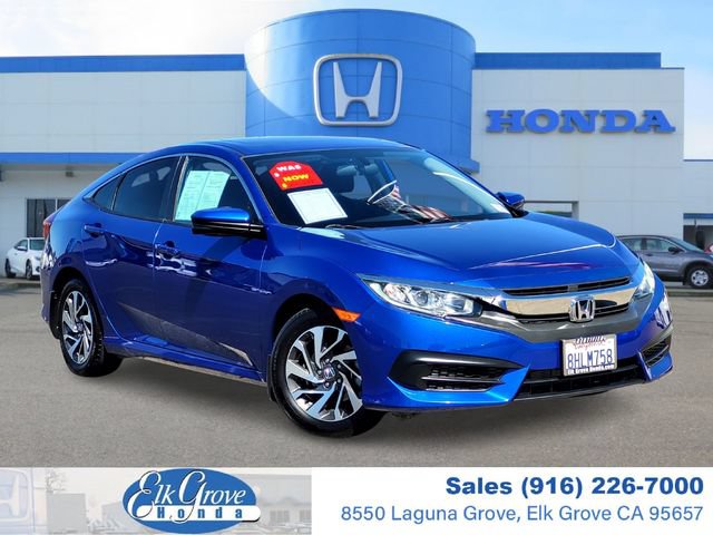 Certified 2018 Honda Civic EX