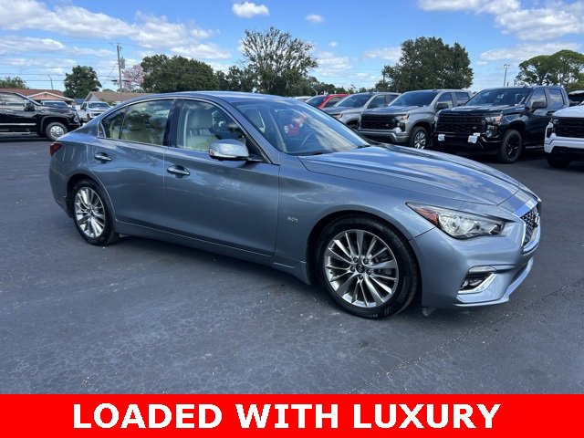 Used 2018 INFINITI Q50 Luxe w/ Sensory Package (Luxe)